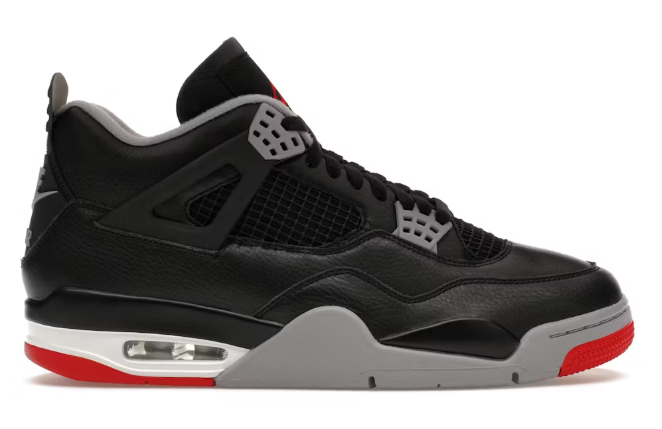 Jordan 4 Retro Bred Reimagined SZ 8 MISSING LID