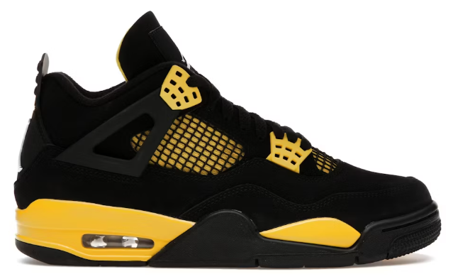 Jordan 4 Retro Thunder (2023) SZ 9.5 NO BOX
