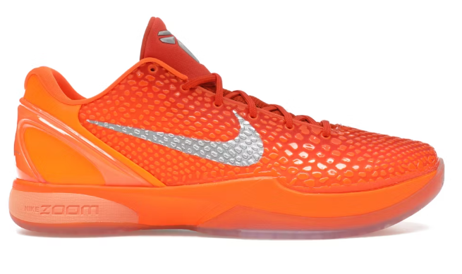 Nike Kobe 6 Protro Total Orange SZ 12