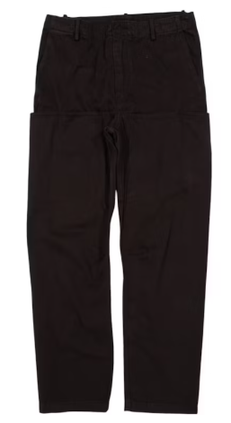 Yeezy Gap Sateen Cargo Pant Black SZ 30