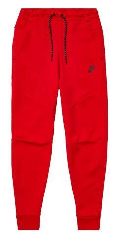 Nike Sportswear Tech Fleece Joggers Gym Red/Black SZ XS