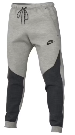 Nike Sportswear Tech Fleece Overlay Joggers Black/Dark Grey Heather SZ XXL