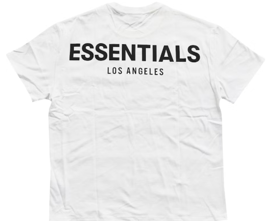Fear of God Essentials Los Angeles 3M Boxy T-shirt White SZ S