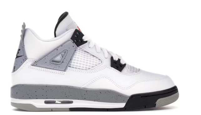 Jordan 4 Retro White Cement (2016) (GS) 7Y USED REP BOX