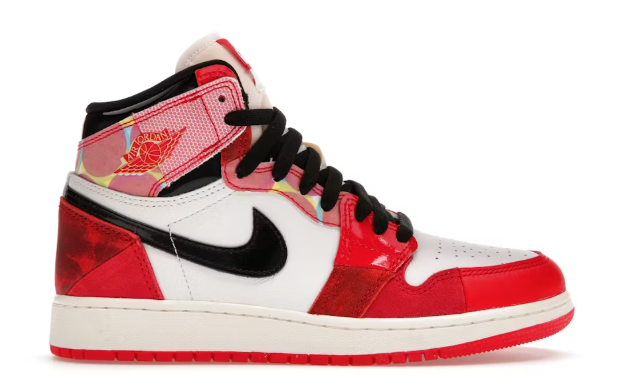 Jordan 1 Retro High OG Spider-Man Across the Spider-Verse (GS) SZ 6.5Y