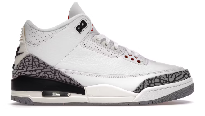 Jordan 3 Retro White Cement Reimagined SZ 9.5 USED