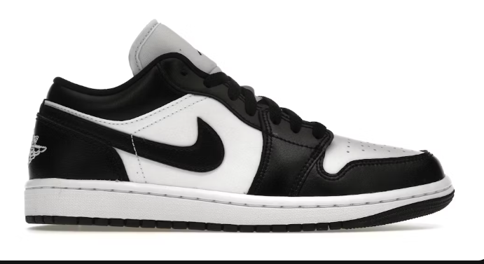 Jordan 1 Low Panda (2023) (Women's) SZ 11.5/10M BLACK REP BOX MISSING LID