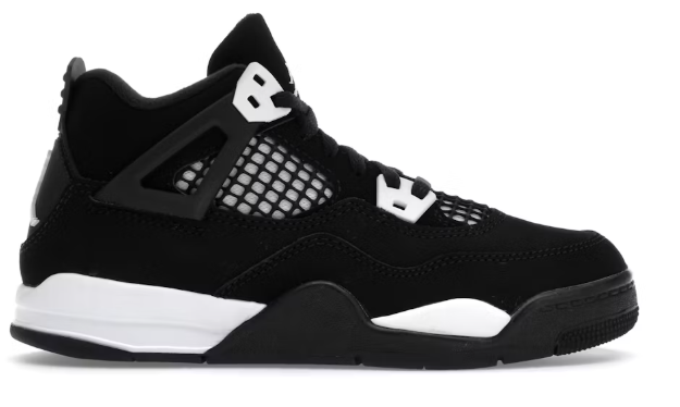 Jordan 4 Retro White Thunder (PS) SZ 1Y (No lid)