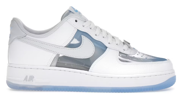 Nike Air Force 1 Low Invisible Woman 2.0 SZ 9 MISSING LID