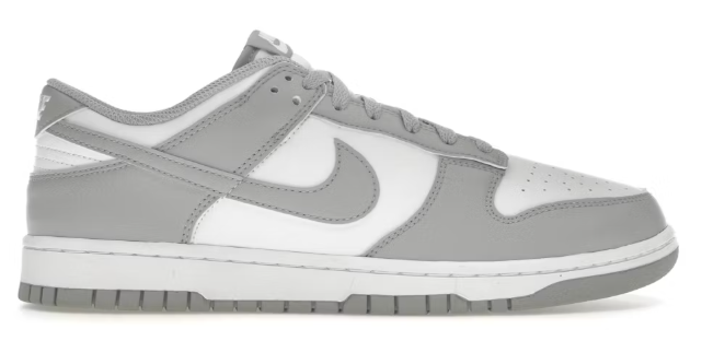 Nike Dunk Low Grey Fog SZ 8.5 MISSING LID