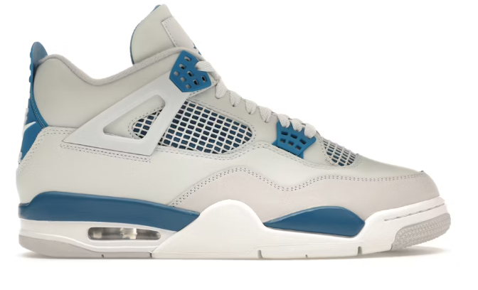 Jordan 4 Retro Military Blue (2024) SZ 10 MISSING LID