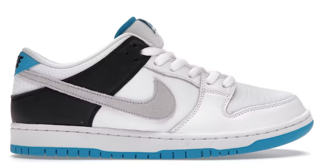 Nike SB Dunk Low Laser Blue SZ 8.5 MISSING LID