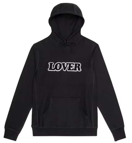 Bianca Chandon Lover Chenille Pullover Hood Black SZ S