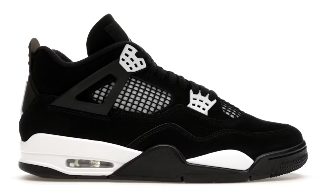 Jordan 4 Retro White Thunder SZ 10 WORN 1X