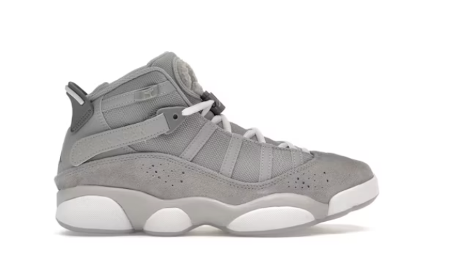 Jordan 6 Rings Wolf Grey Sz 10