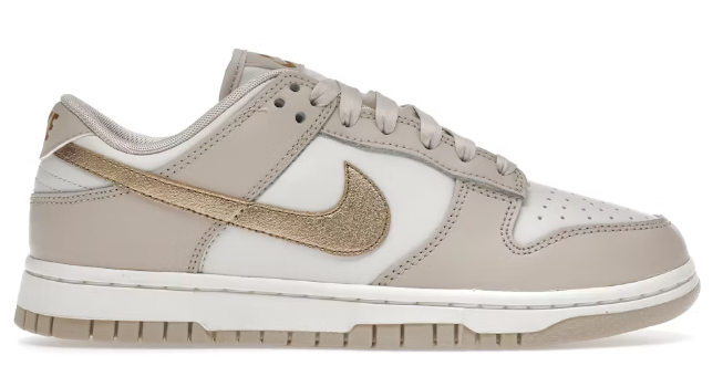 Nike Dunk Low Phantom Metallic Gold (Women's) SZ 8W