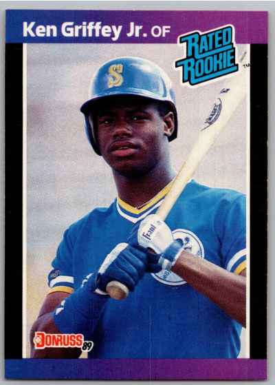 1989 DONRUSS KEN GRIFFEY JR. Rookie Card