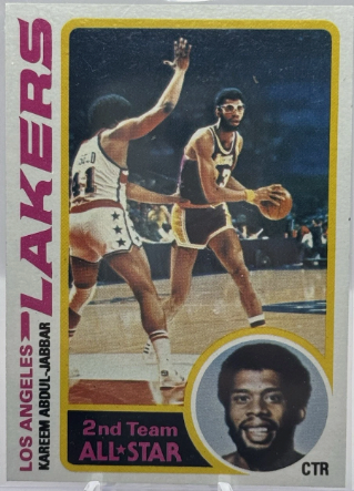 1978-79 Topps #110 Kareem Abdul-Jabbar Los Angeles Lakers