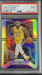 LEBRON JAMES PSA 9 2019-20 PANINI PRIZM #129