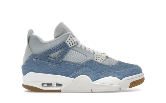 Jordan 4 TEX Denim Worn Blue (WMNS) Sz 8.5 (No Lid)