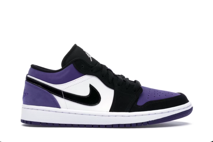 Jordan 1 Low Court Purple SZ 13 USED