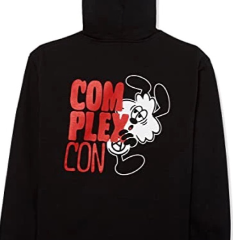 Complexcon X Verdy Black Hoodie Sz Large L