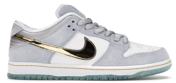 Nike SB Dunk Low Sean Cliver SZ 9 DEFECT DISCOLORED