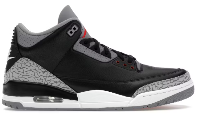 Jordan 3 Retro OG Black Cement (2024) SZ 9.5