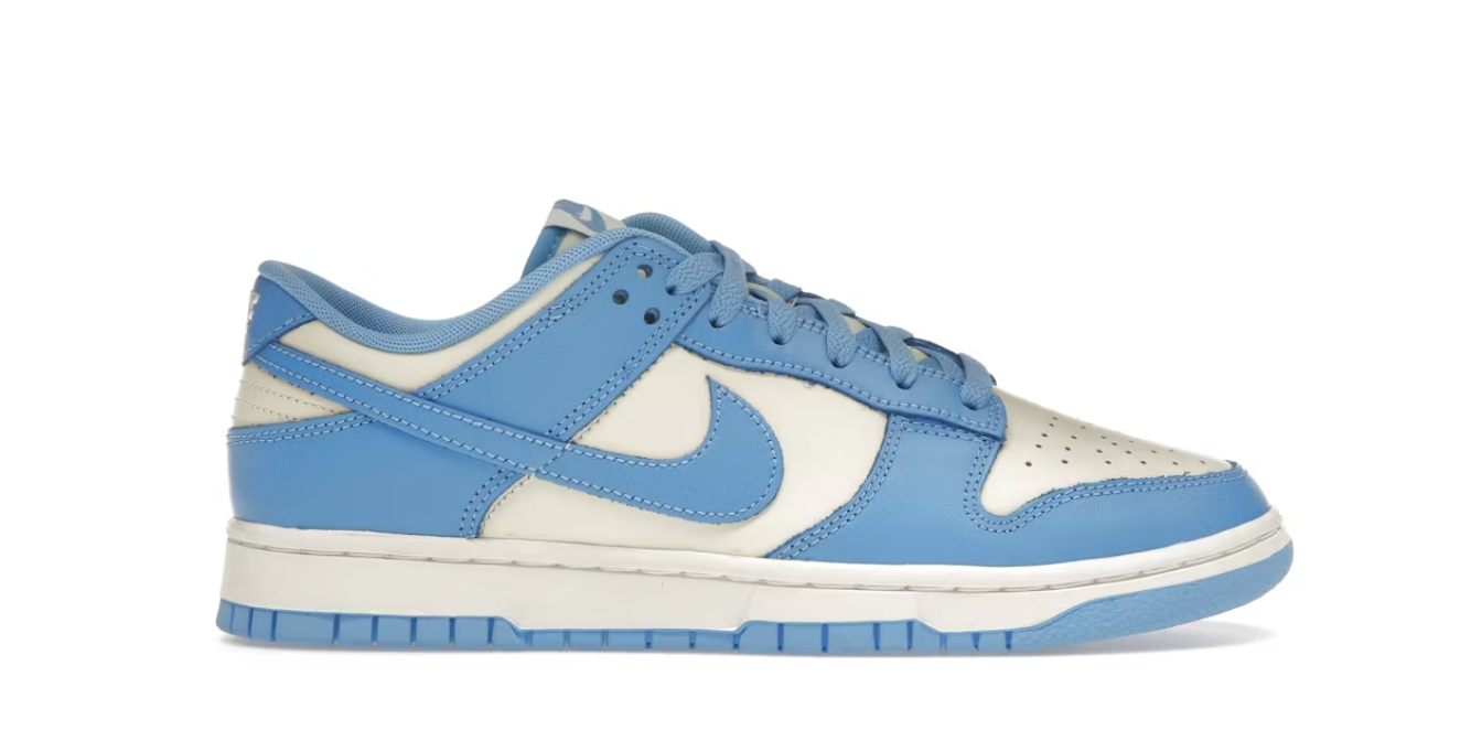 Sz 10 Nike Dunk Low Retro 'University Blue'