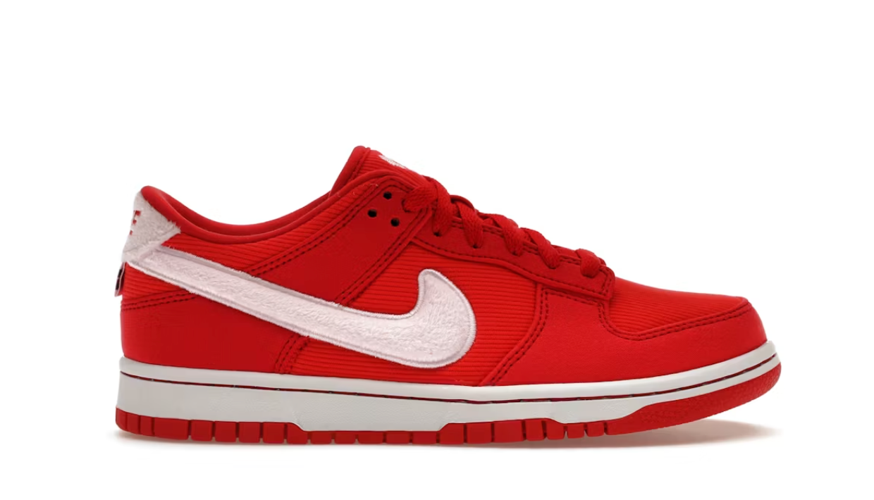 Sz 6.5Y Nike Dunk Low GS 'Valentines Day 24'