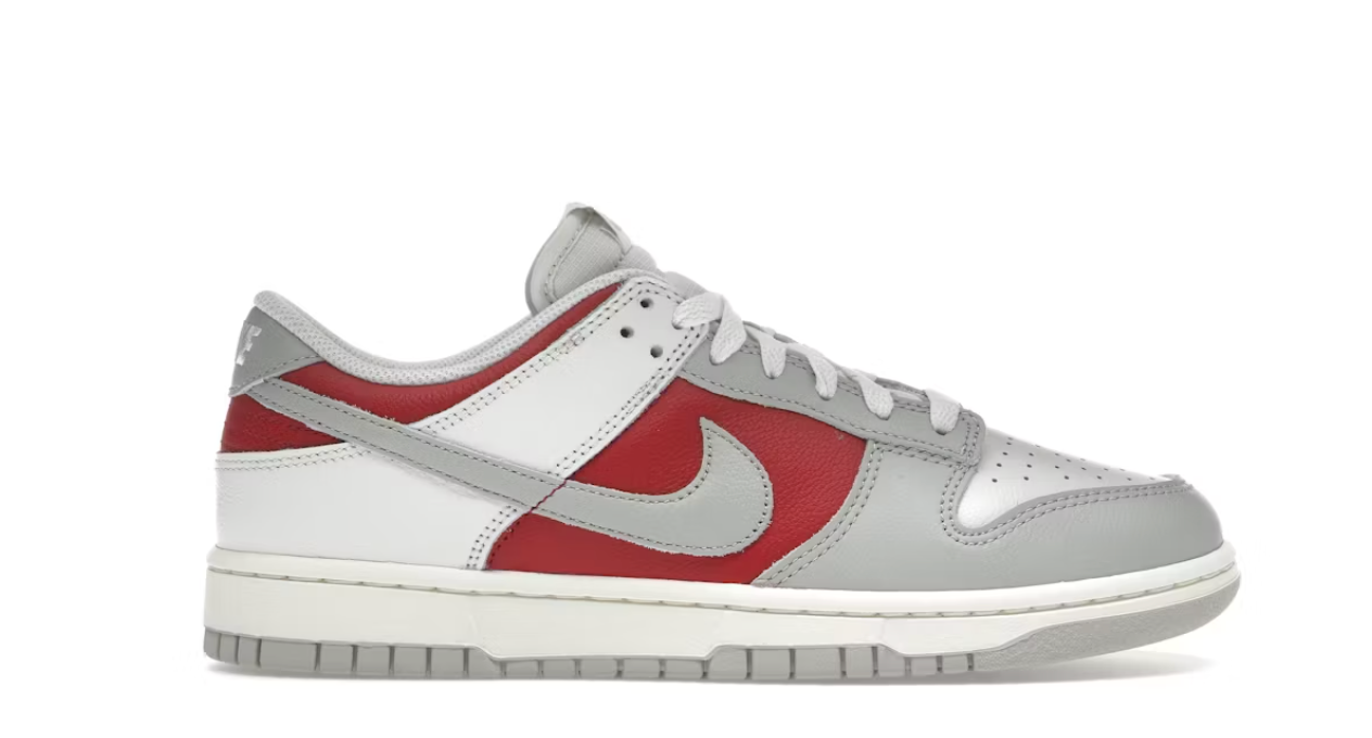 Sz 9.5 Nike Dunk Low Retro 'Iron Ore Gym Red'
