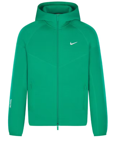 Nike x NOCTA Tech Fleece Hoodie Stadium Green/Sail SZ XXL