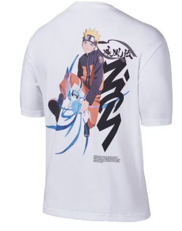 Jordan x Zion x Naruto Tee White SZ XXL