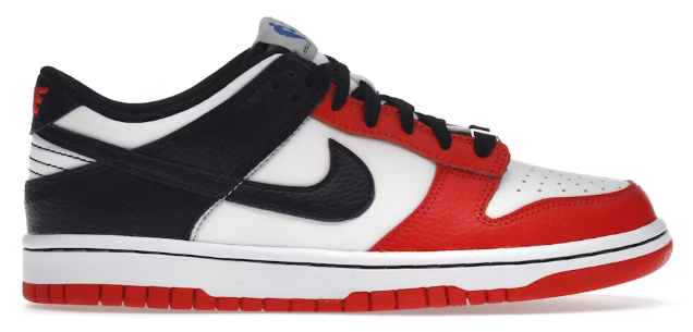 Nike Dunk Low EMB NBA 75th Anniversary Chicago (GS) SZ 4.5Y