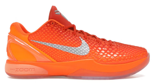Nike Kobe 6 Protro Total Orange SZ 9 USED