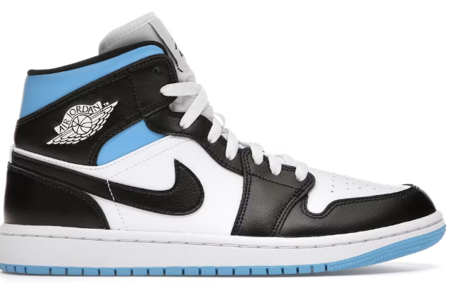 Jordan 1 Mid University Blue (Women's) SZ 11.5W/10M