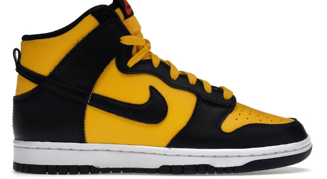 Nike Dunk High Retro Reverse Goldenrod SZ 10