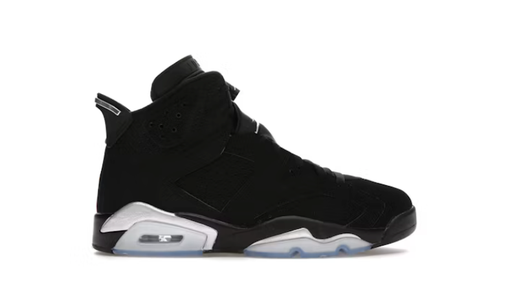 Jordan 6 Retro Chrome Sz 12