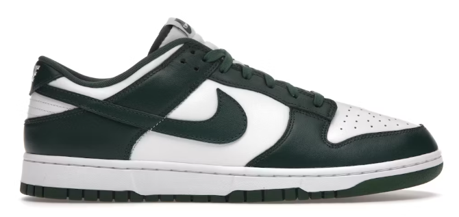 Nike Dunk Low Michigan State SZ 9