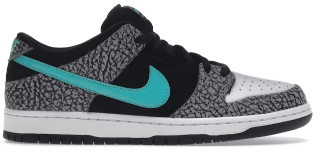 Nike SB Dunk Low atmos Elephant SZ 10 USED
