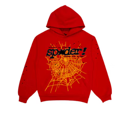 Sp5der P*NK V2 Hoodie Red XL