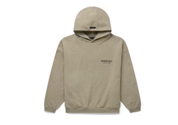 Fear of God Essentials Fleece Hoodie (FW24) Heather Gray