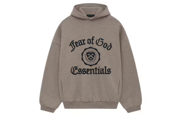 Fear of God Essentials Heavy Fleece  Hoodie Heather Gray