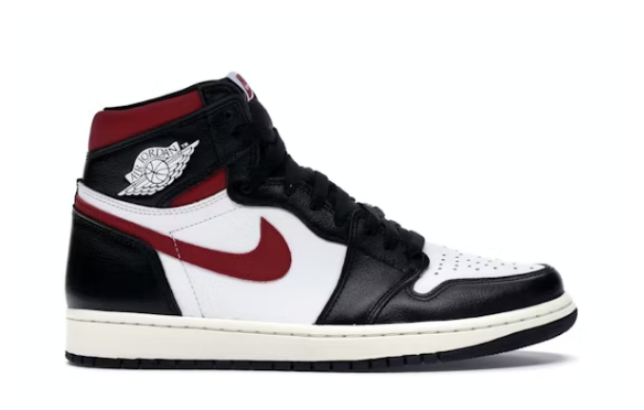 Jordan 1 Retro High Black Gym Red Sz 13 USED
