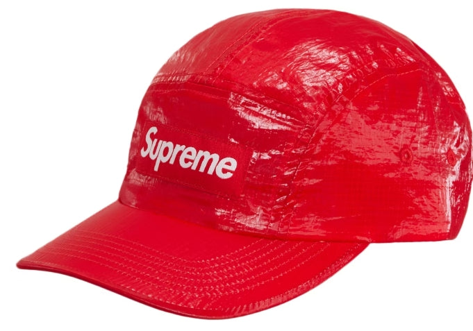 Supreme Gloss Ripstop Camp Cap Red