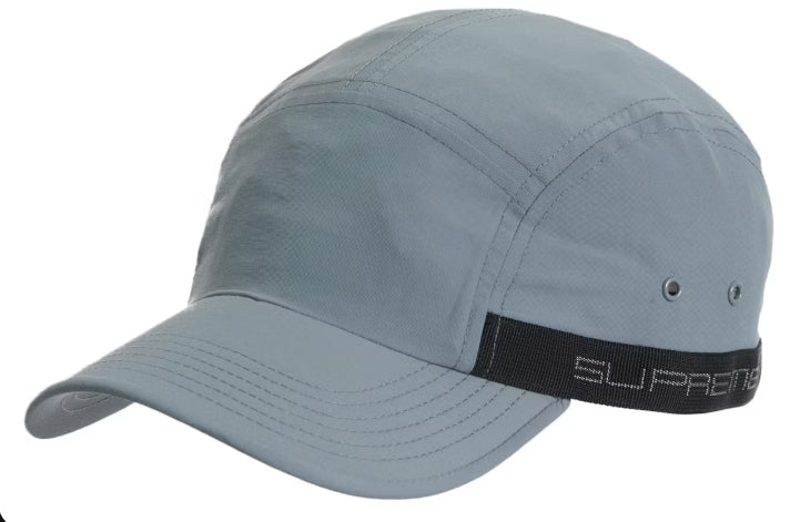 Supreme Sport Webbing Camp Cap Grey