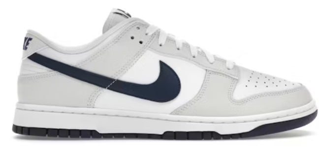 Nike Dunk Low Retro White Midnight Navy SZ 6.5