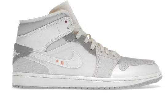 Jordan 1 Mid SE Craft Inside Out White Grey (SZ 11)