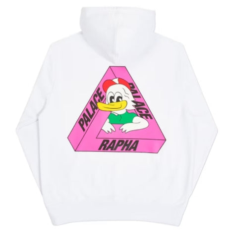Palace x Rapha Off Bike Hood White SZ XL STAIN