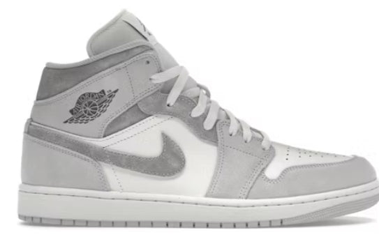 Jordan 1 Mid SE Neutral Grey Sail SZ 9.5M (NO LID)